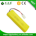 Batería recargable del SC de 7.2V 1700mAh NICD para la luz del LED